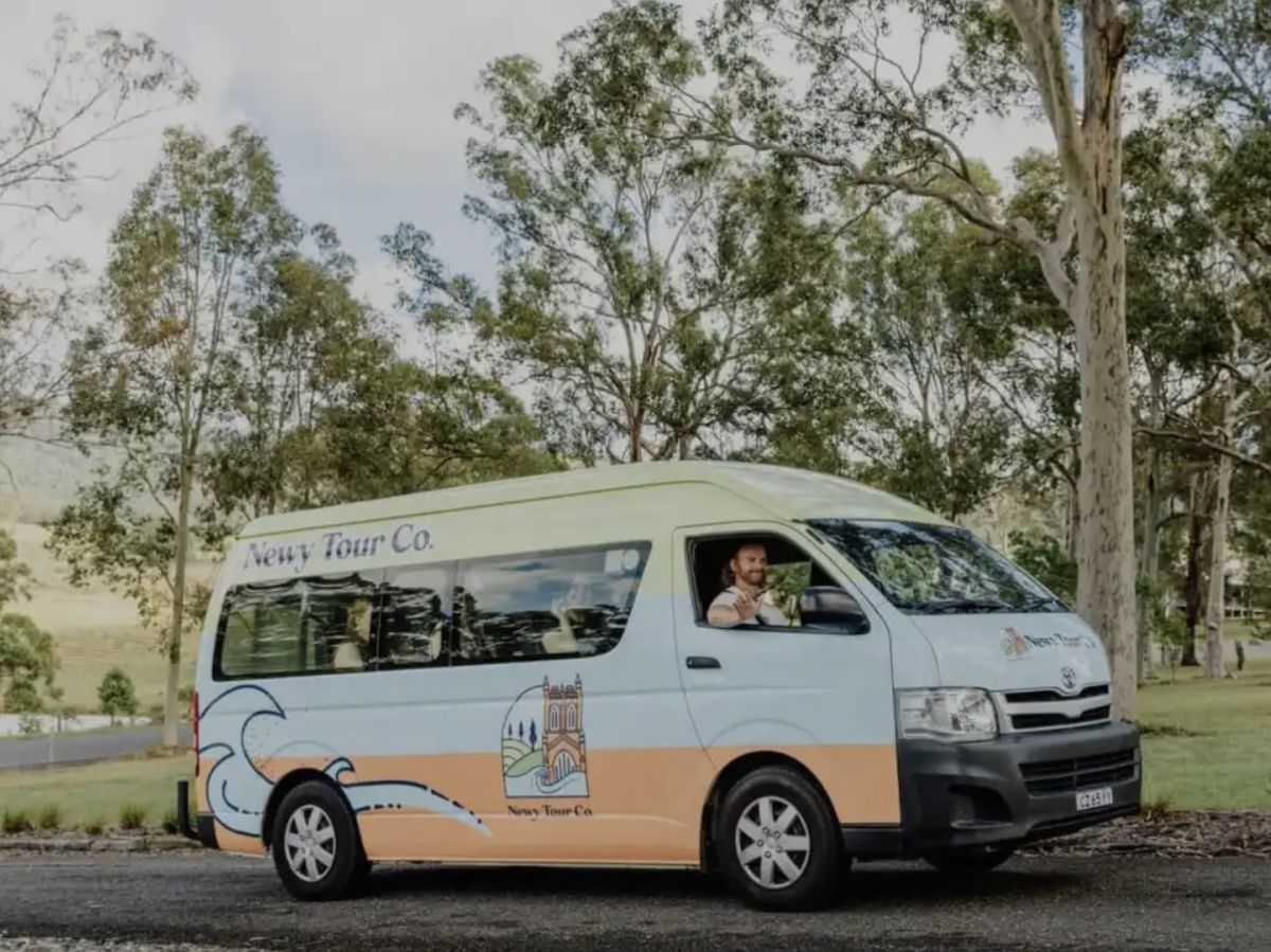 The Newy Tour Co van